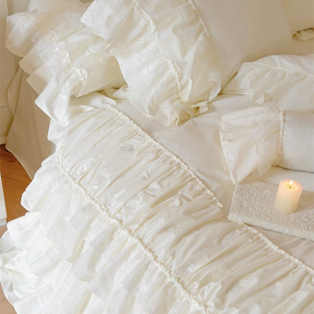 Chateau Ruffle Bedding Set - FINAL SALE