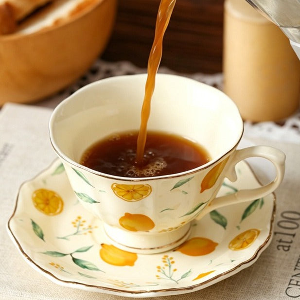 Fresh Lemon Teacup Set