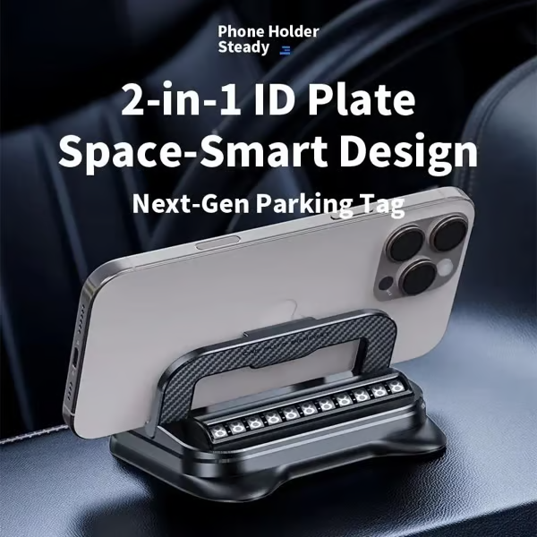 🔥 Christmas Sale Is On Fire! Car phone holder 360 degree rotation, suitable for car navigation in-car dashboard