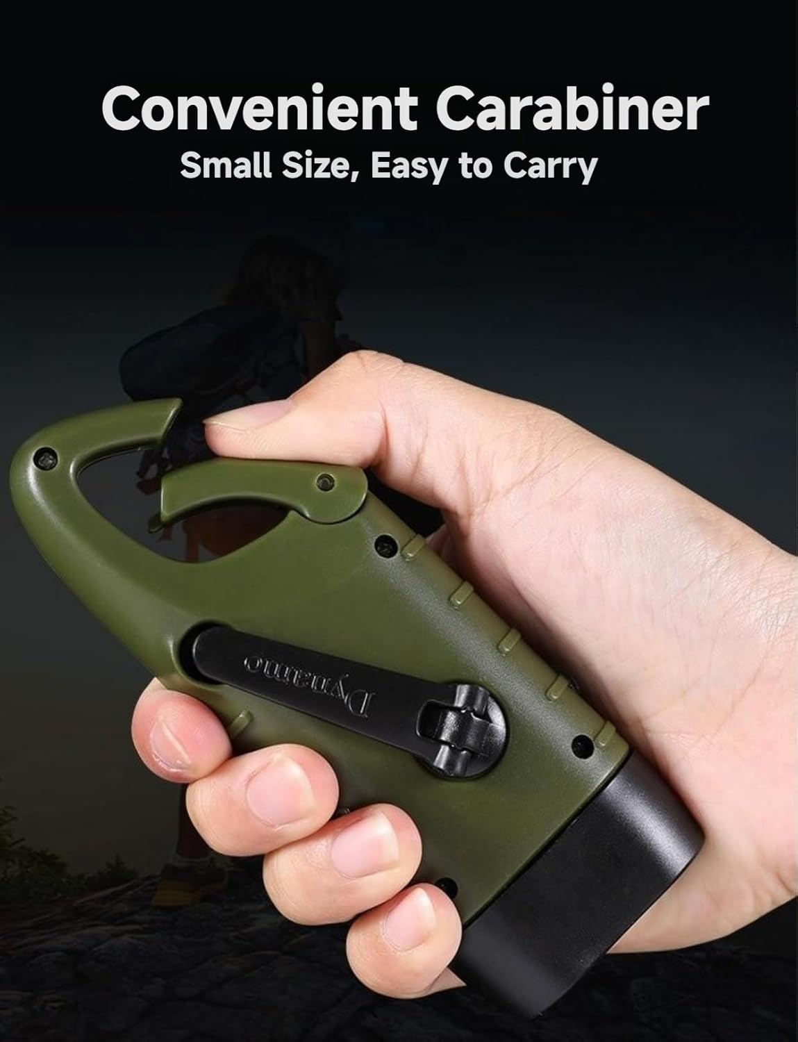 Hand Crank Solar Flashlight - Ultimate Emergency & Outdoor Light