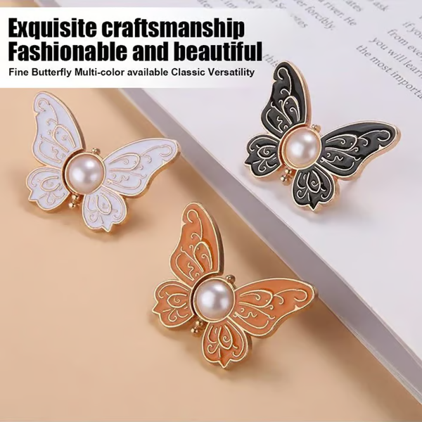 🌸🦋 Removable Butterfly Waist Adjustment Buckle – No‑Tool, Adjustable Fit for Jeans, Skirts & Dresses, Creates Hourglass Shape ✨👗💃