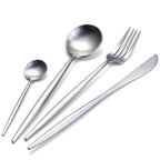 Arya Silver Stainless Steel Cutlery Set