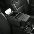 🎅2025 Christmas Hot Sale - Multifunctional PU Leather Car Armrest Box Mat