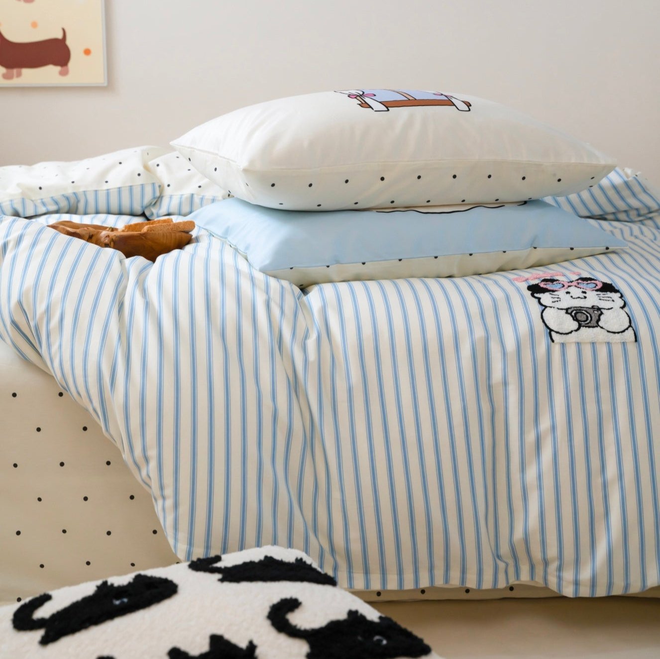 Kitty Cuddle Bedding Set
