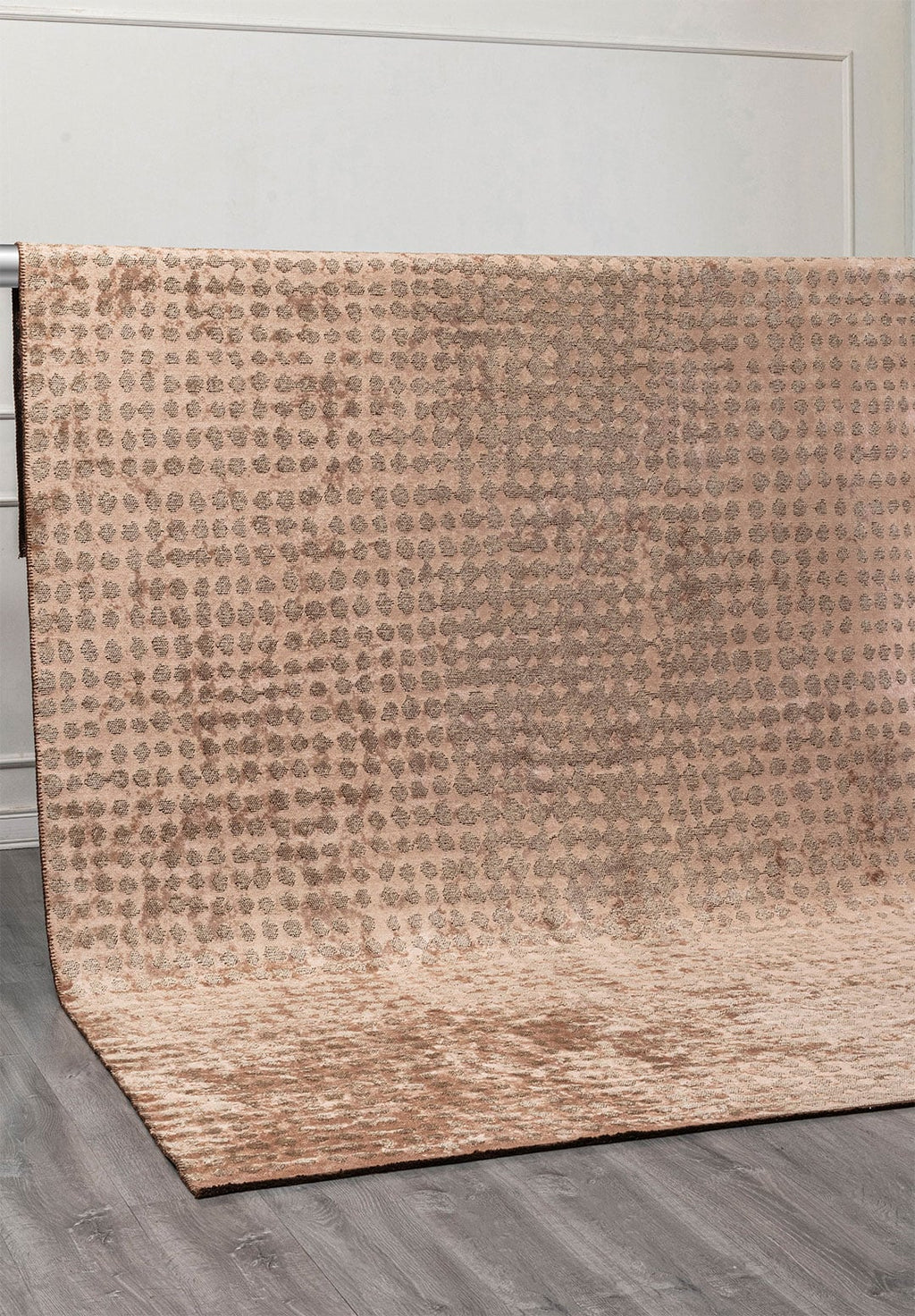 Dots Copper - Beige Rug