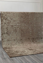 Dots River Green - Khaki Rug