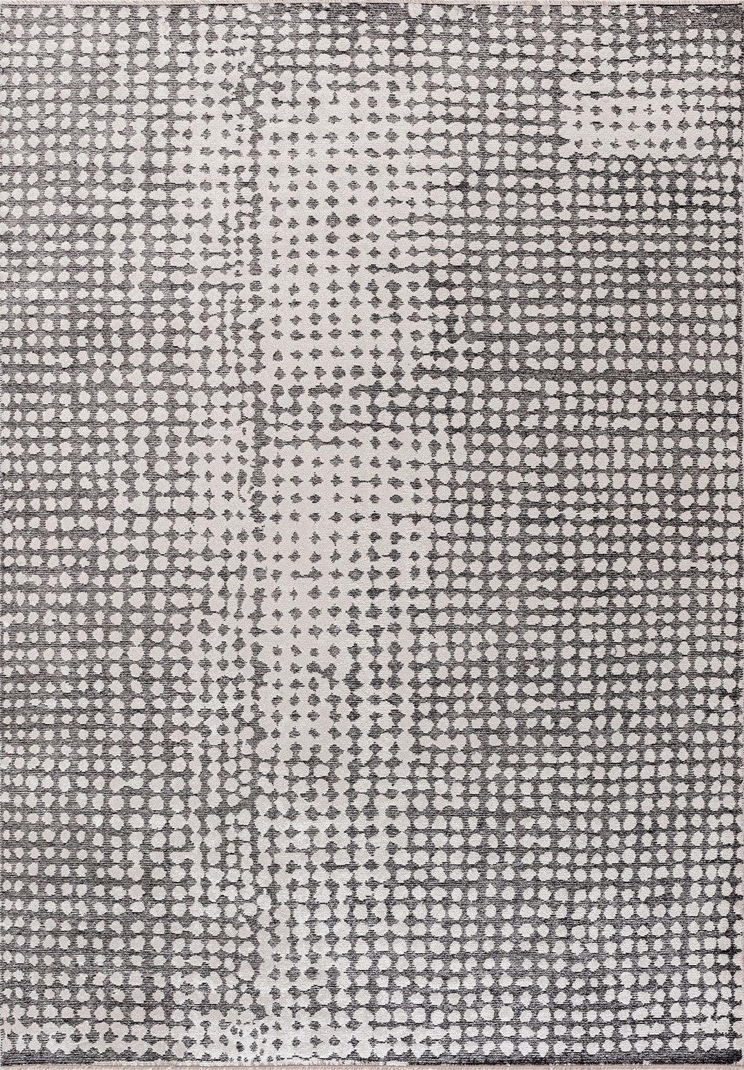 Dots Black - Ecru Rug