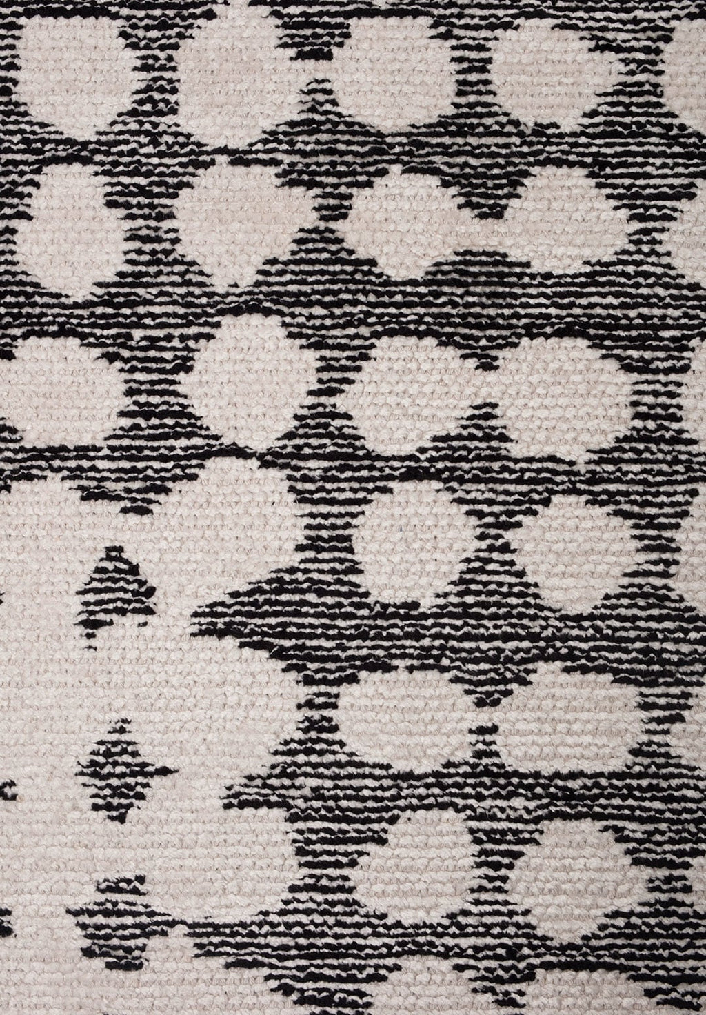 Dots Black - Ecru Rug