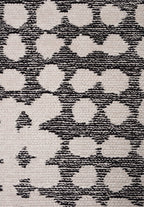 Dots Black - Ecru Rug