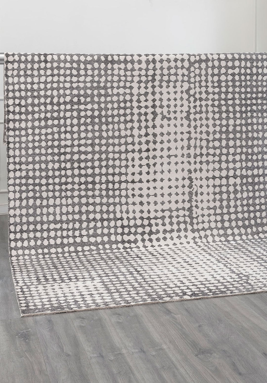 Dots Black - Ecru Rug