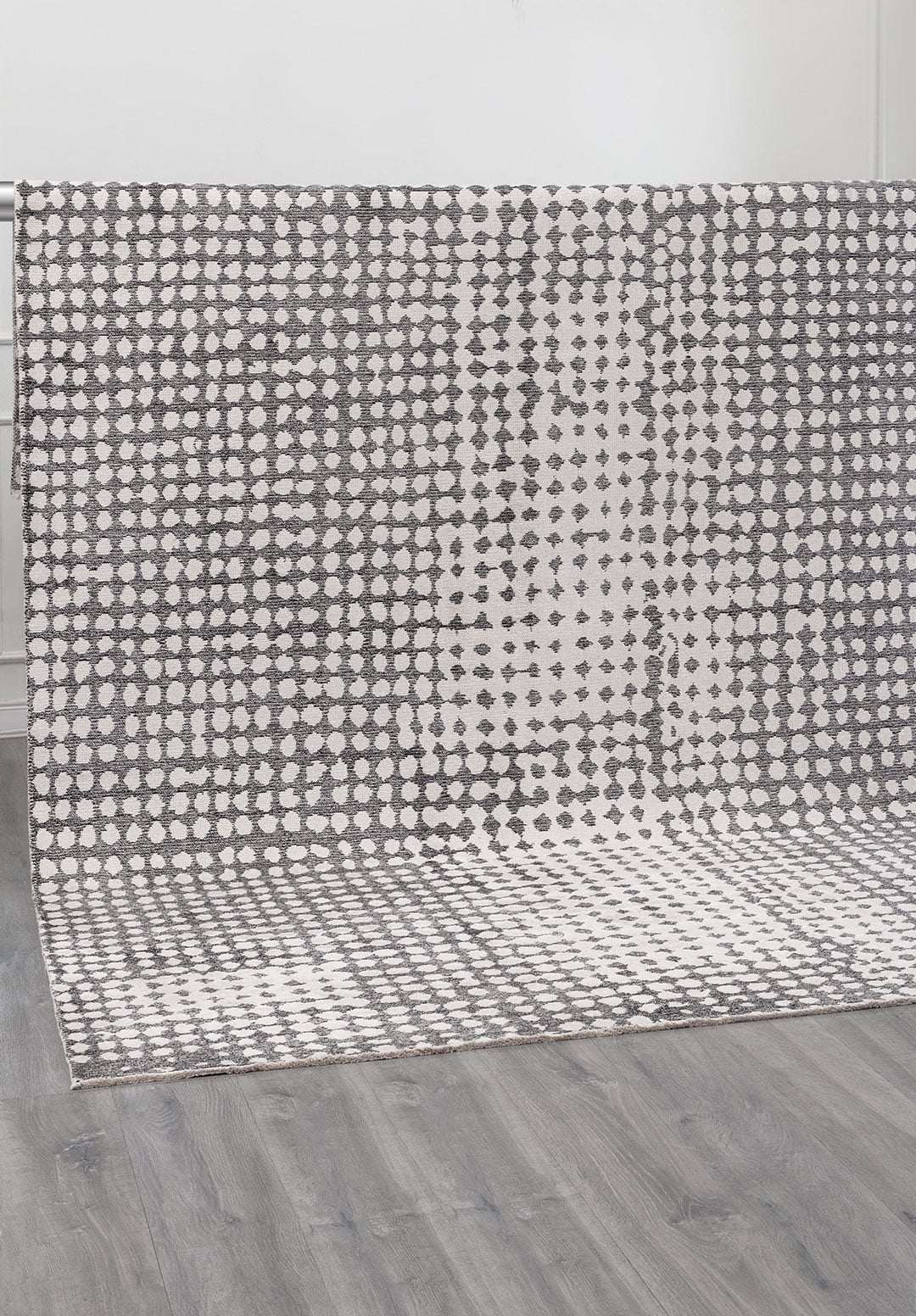 Dots Black - Ecru Rug