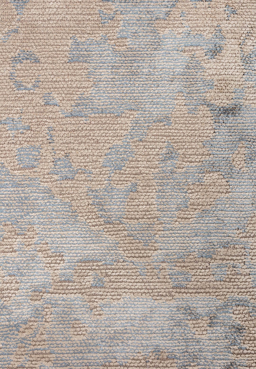 Glory Blue - Beige Rug