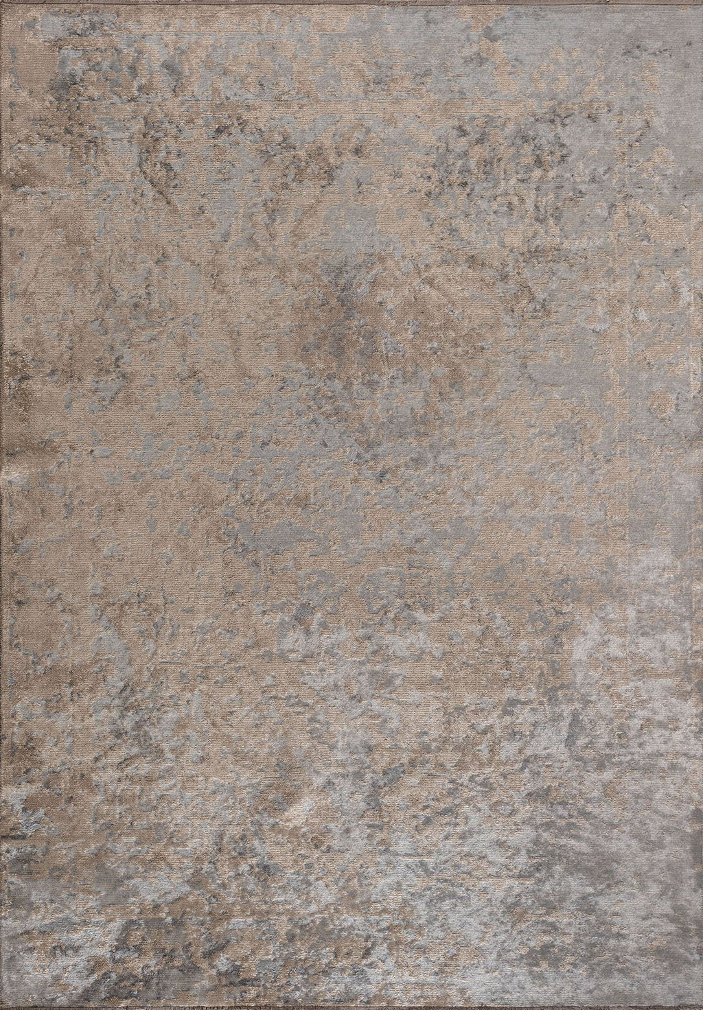 Glory Blue - Beige Rug