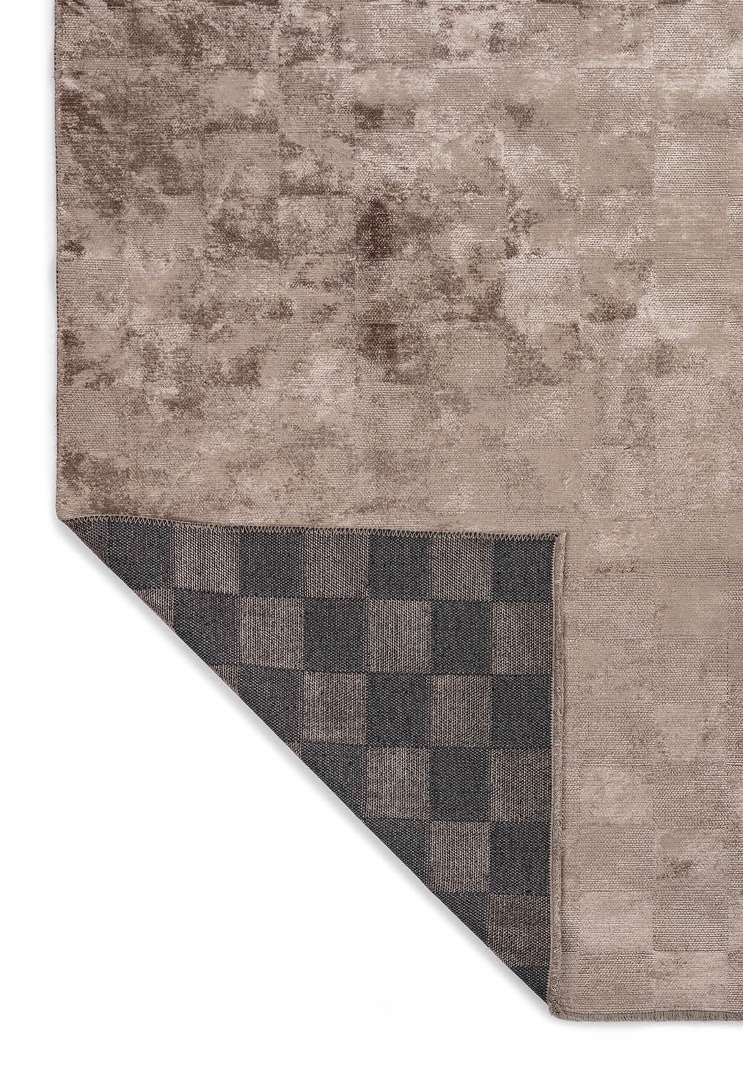 Checkers Nougat Rug