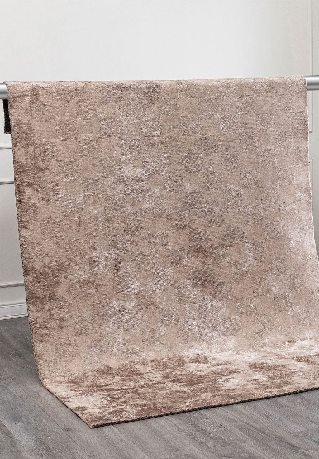 Checkers Nougat Rug
