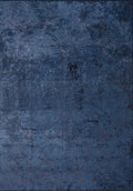 Ivy Charcoal - Navy Blue Rug
