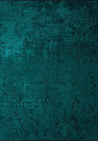 Ivy Black - Dark Turquoise Rug