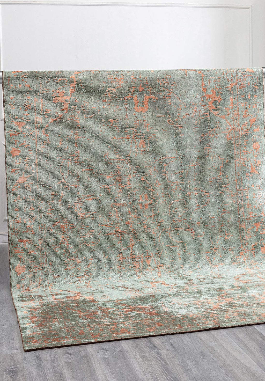 Ivy Peach - River Green Rug