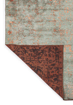 Ivy Peach - River Green Rug