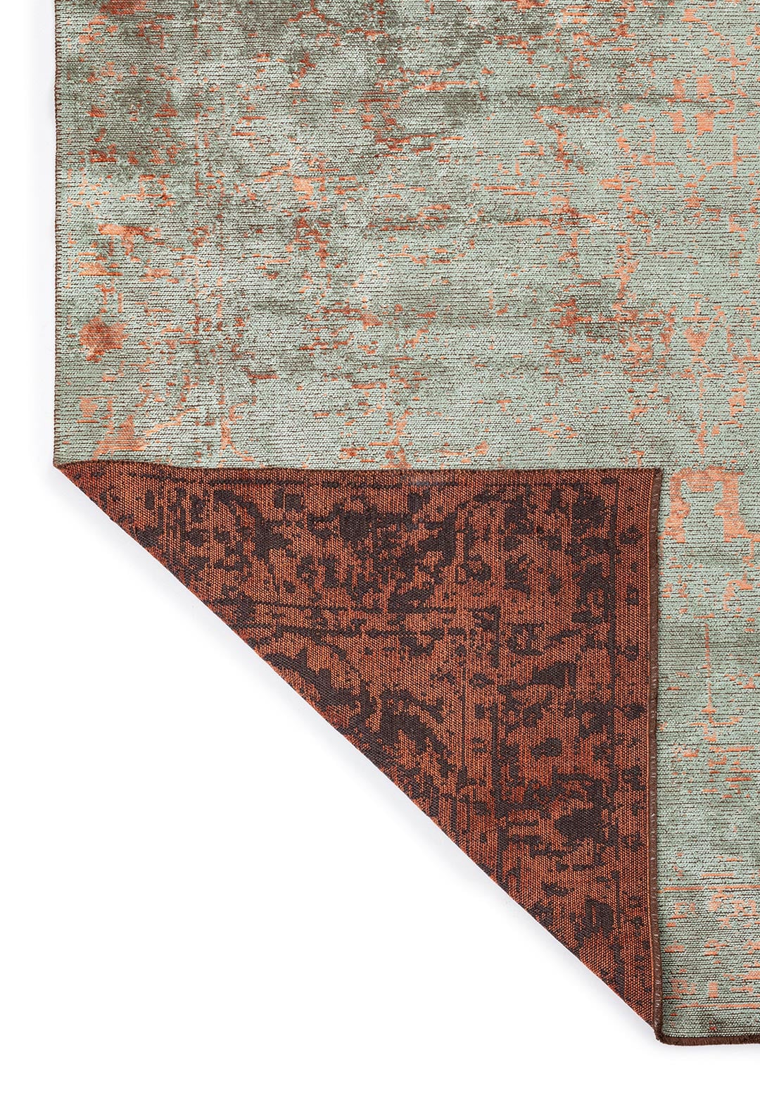 Ivy Peach - River Green Rug