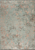 Ivy Peach - River Green Rug