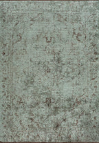 Ivy Dark Brown - River Green Rug