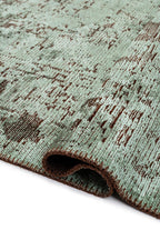 Ivy Dark Brown - River Green Rug
