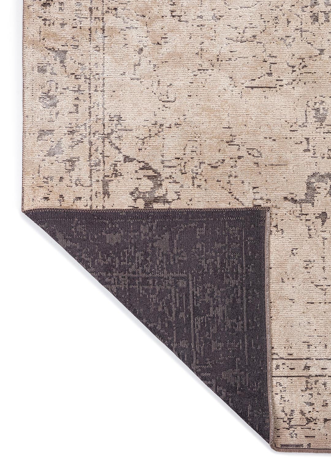 Ivy Charcoal - Cream Rug