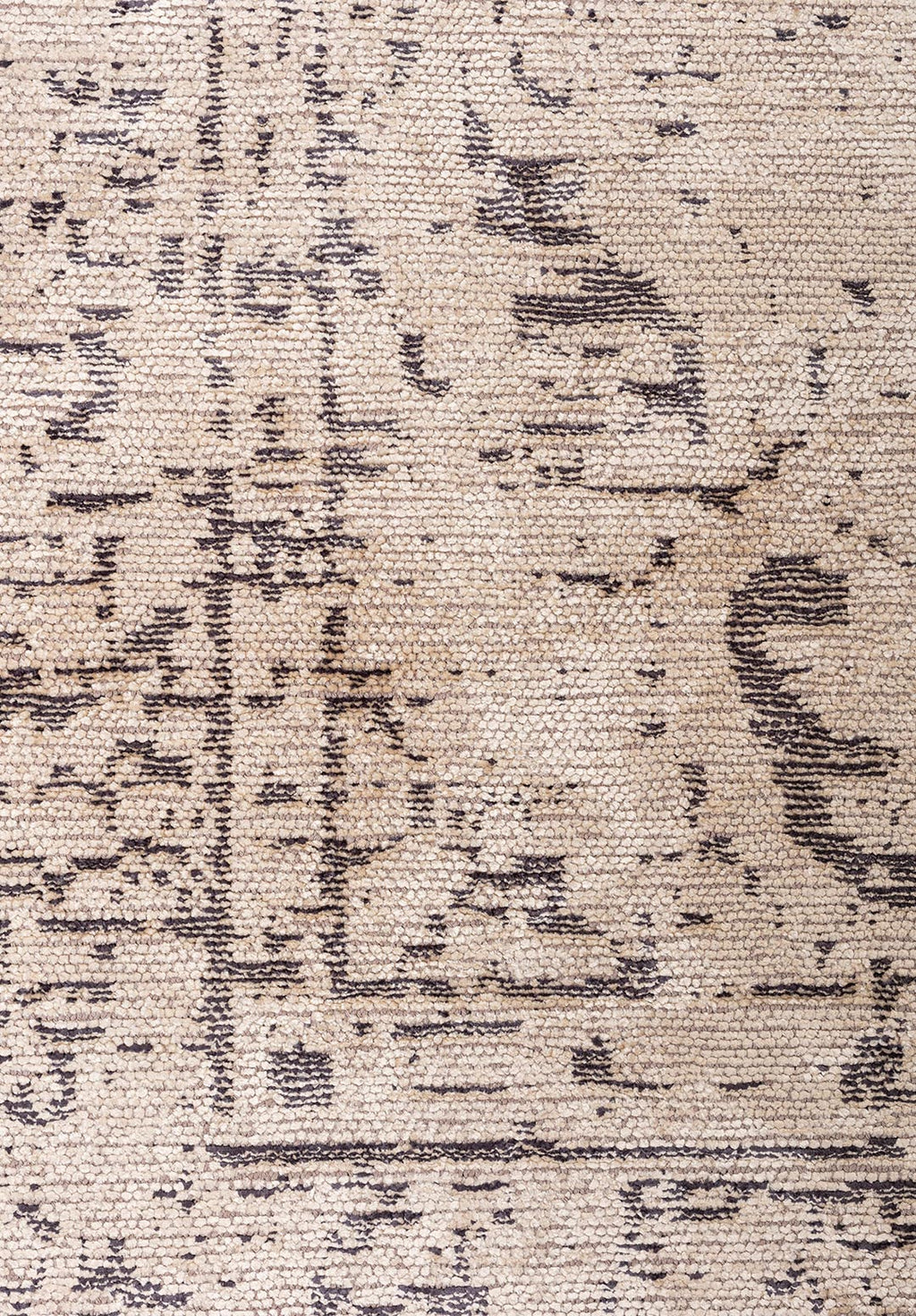 Ivy Charcoal - Cream Rug