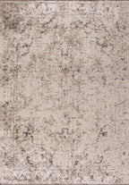 Ivy Charcoal - Cream Rug