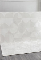 Circle White Rug