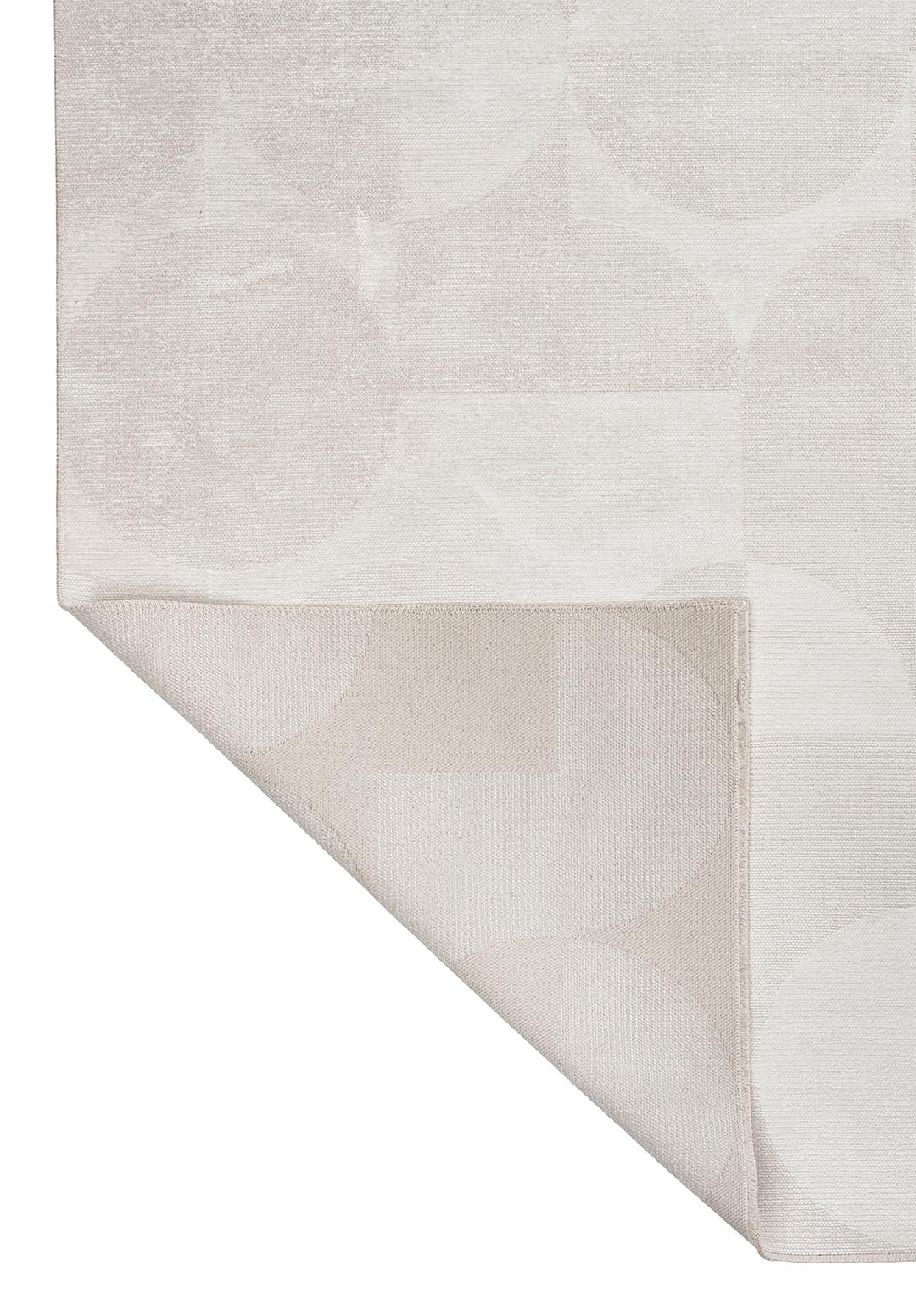 Circle White Rug