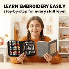🧵DIY Embroidery Stitch Book