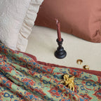 French Vintage Floral Summer Quilted Blanket