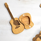 🎁Wooden Acoustic Guitar Pick Box🎸