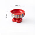 Tartan Little Monster Pet Bowl