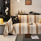 Earthy Stripe Sofa Cover