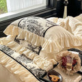 Black Forest Ruffle Bedding Set