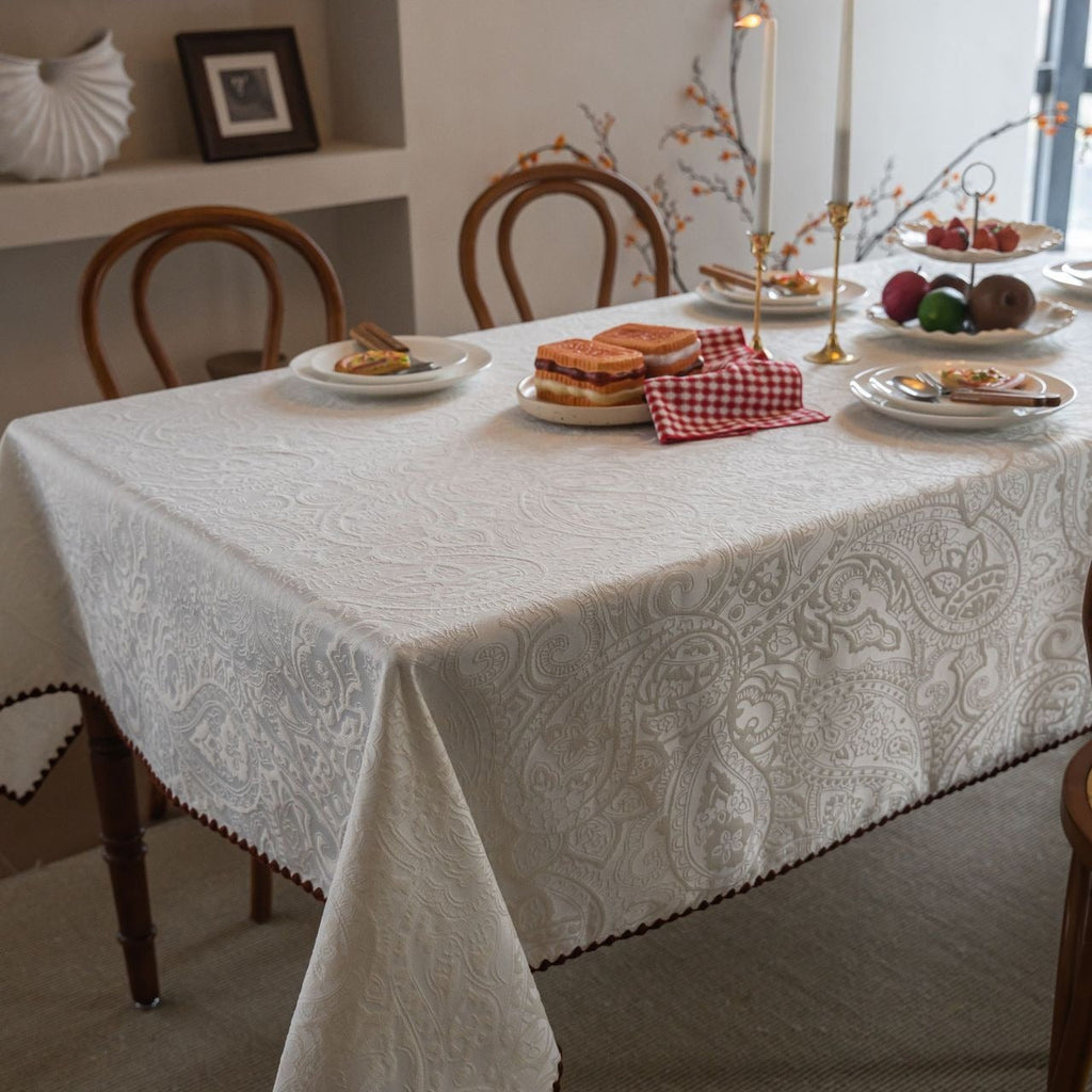 French Paisley Tablecloth