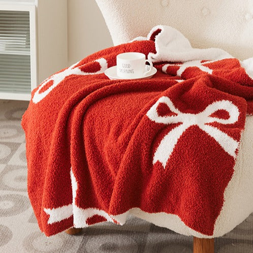 Bow Present Blanket
