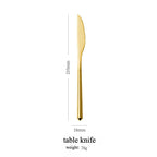 Mirror Cutlery Set