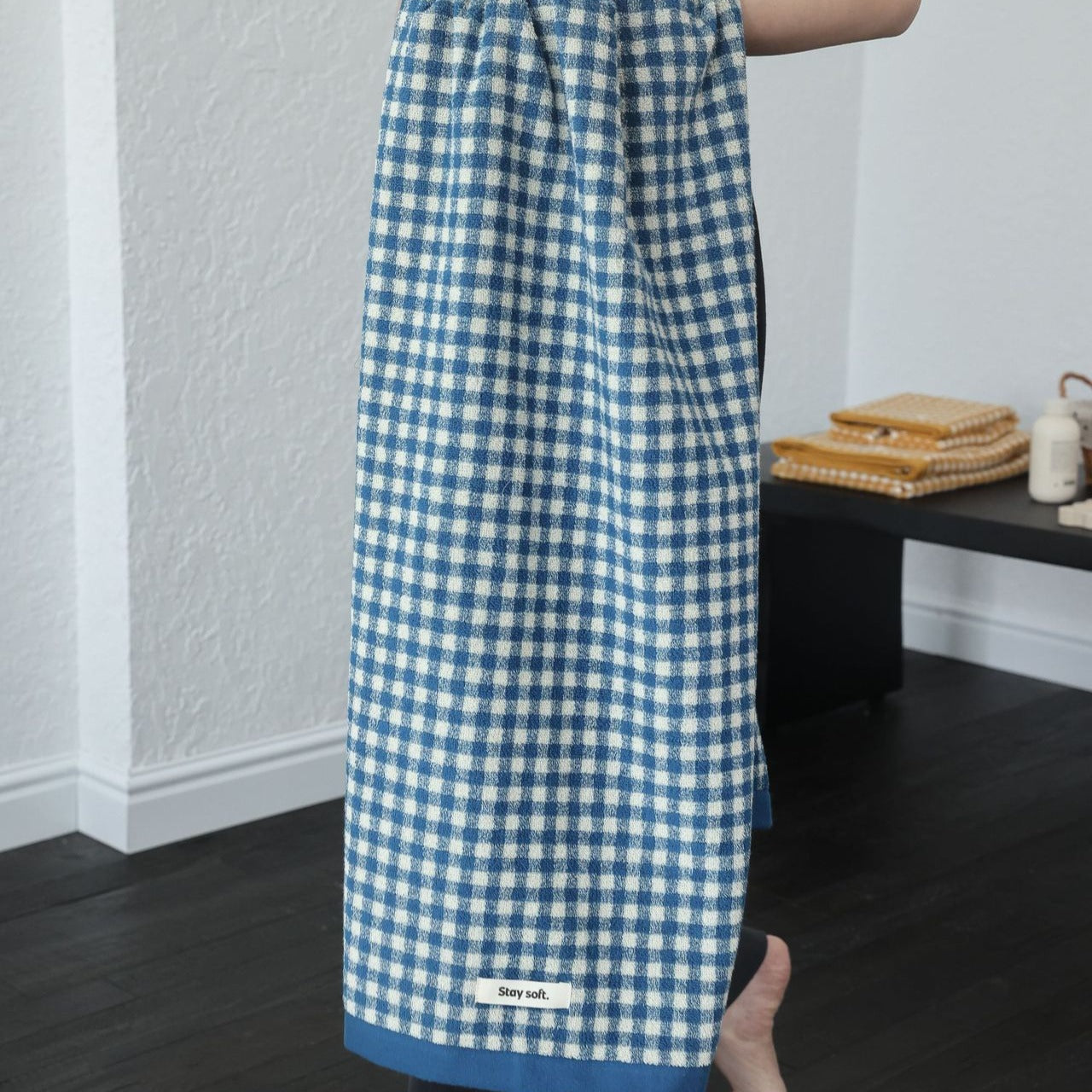 Minimalist Checkered Towel