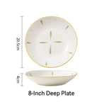 Spring Leaves Dinnerware Set