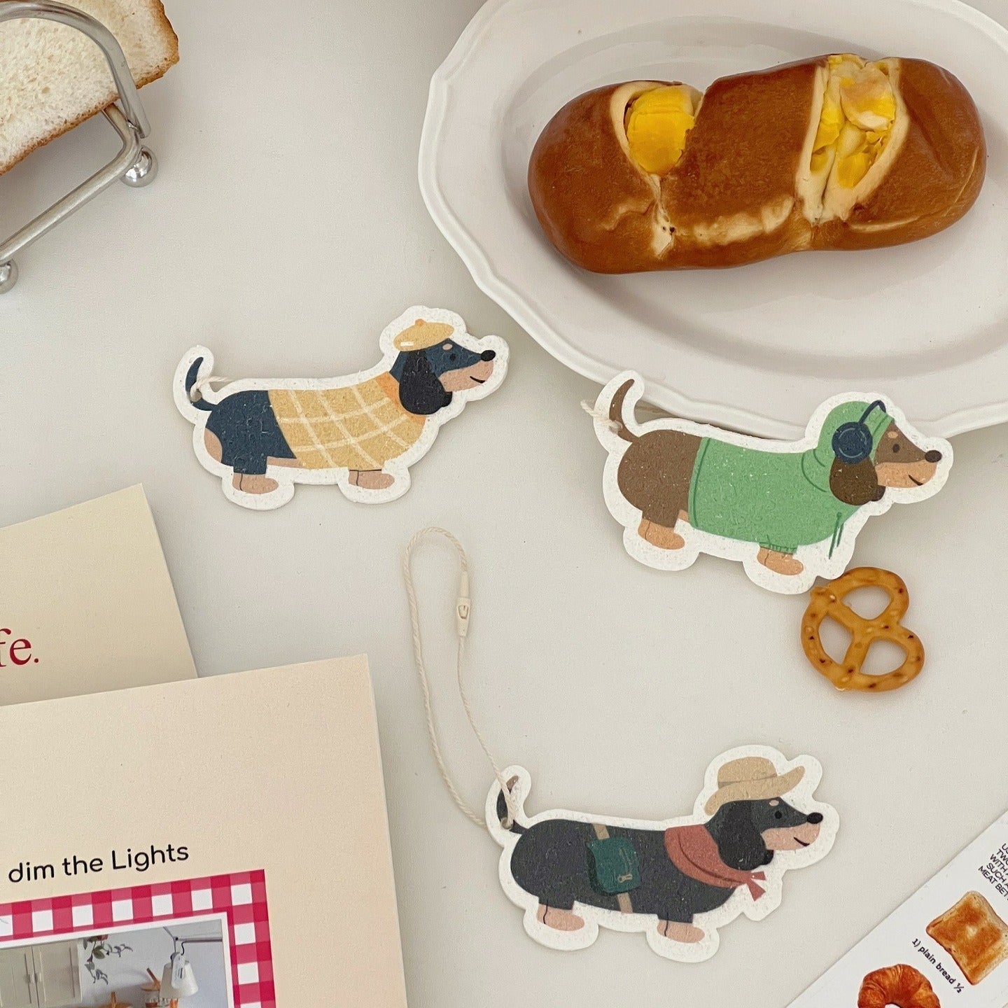 Gentle Dachshund Dish Sponge Set