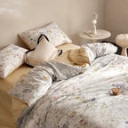 Oriana Floral Egyptian Cotton Bedding Set