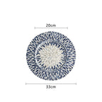 Blue Bubble Shell Tray