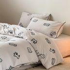 Lovely Puppy Warm Bedding Set