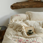 Prairie Rose Ruffle Bedding Set