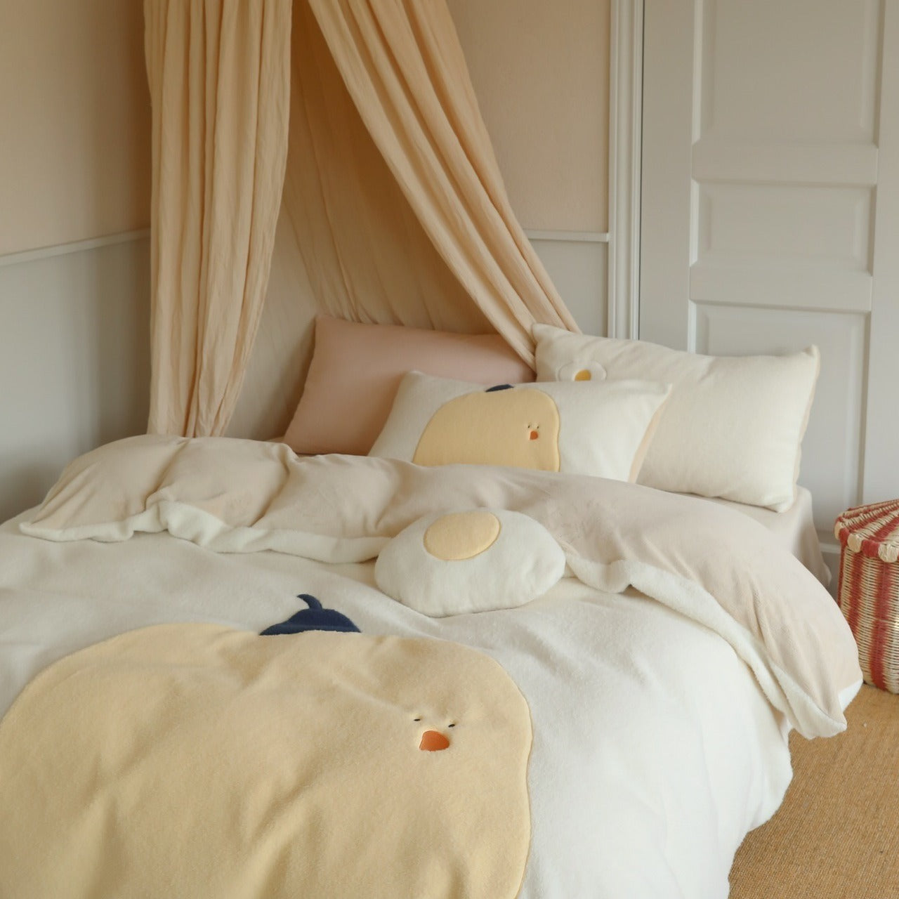 Yellow Chicks Bedding Set