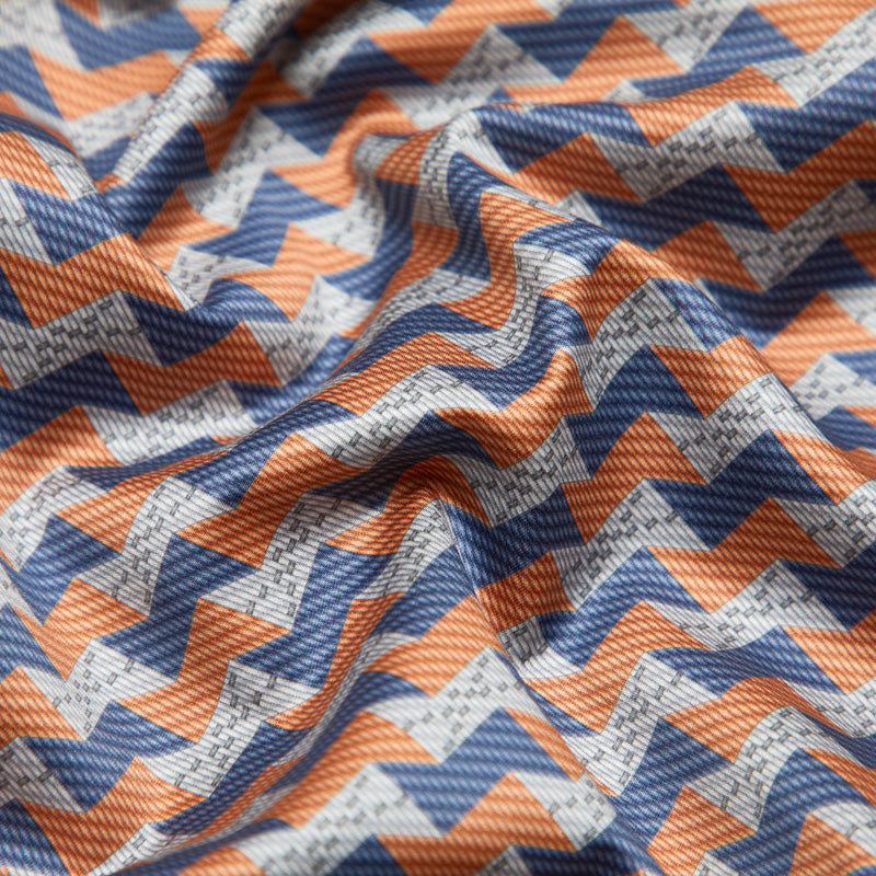 Marcella Chevron Printed Luxury Egyptian Cotton Bedding Set